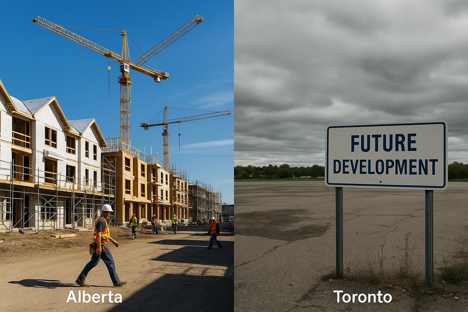 Alberta Builds While Ottawa Fiddles